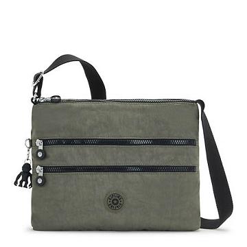 Kipling Alvar Crossbody Bags Green Moss | AU 1059TC